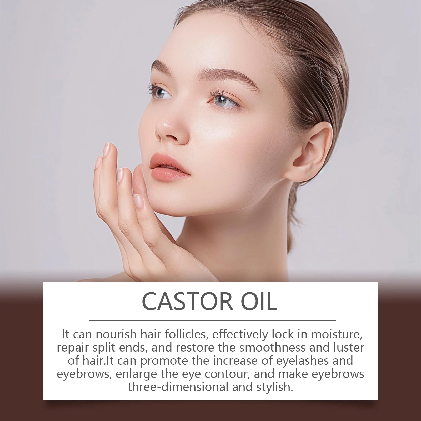 Castor Oil for Hair Growth - Eyelash & Skin Care Solution