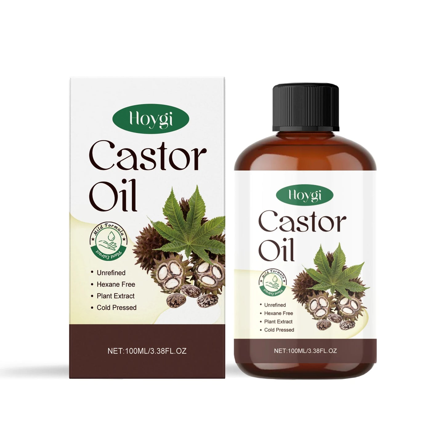 Castor Oil for Hair Growth - Eyelash & Skin Care Solution