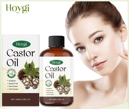 Castor Oil for Hair Growth - Eyelash & Skin Care Solution